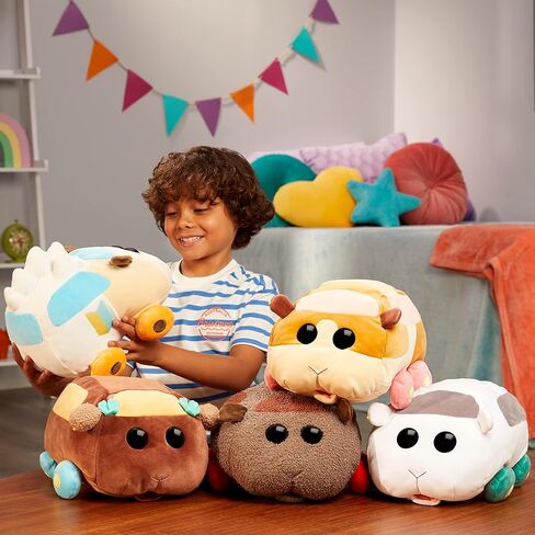 دمية تيدي محشوة فائقة النعومة مقاس 11 انش من بوي بوي مولكار، لعبة قطيفة متوسطة الحجم، هدية للاطفال البنات والاولاد وهواة الجمع من سن 3 و4 و5 و6 و7 سنوات فما فوق in Kuwait