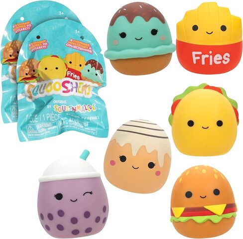 Squishmallows Squooshems: Food Series 2-Pack - Official Kellytoy - Collectible Mini Squishy & Squeezable Toy Mystery Blind Bag - Styles May Vary - Duplicates Possible - Gift for Kids,Girls & Boys in Kuwait
