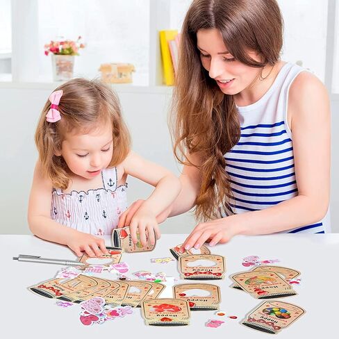 بطاقات عيد الحب iRugusa hapfyer للأطفال 60 حزمة مع ملصقات، بطاقات عيد الحب السعيدة للأطفال في المدرسة والفصول الدراسية - هدايا عيد الحب للأطفال (الحلوى أو الألعاب غير متضمنة) in Kuwait