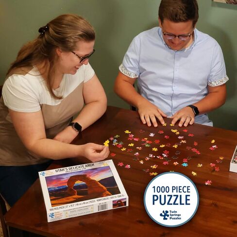 احجية جيغسو 1000 قطعة من توين سبرينج جودز، قوس يوتا الرقيق، 1000 قطعة in Kuwait