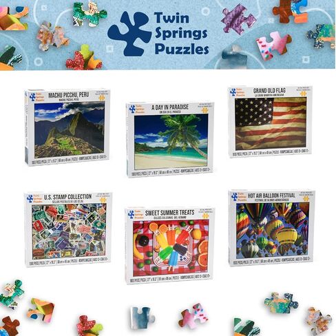 احجية جيغسو 1000 قطعة من توين سبرينج جودز، قوس يوتا الرقيق، 1000 قطعة in Kuwait