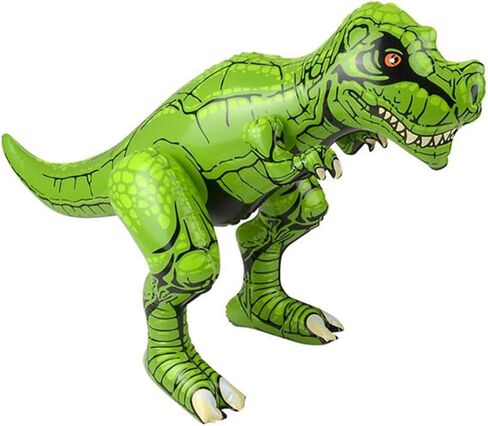 ديناصور رابتور قابل للنفخ من فورست آند تويلفث، بطول 2 قدم، ديكور مثالي لحفلات حمام السباحة، وحفلات أعياد الميلاد، والمنزل، ولعبة تعليمية ممتعة، عبوة من قطعتين (رابتور) in Kuwait
