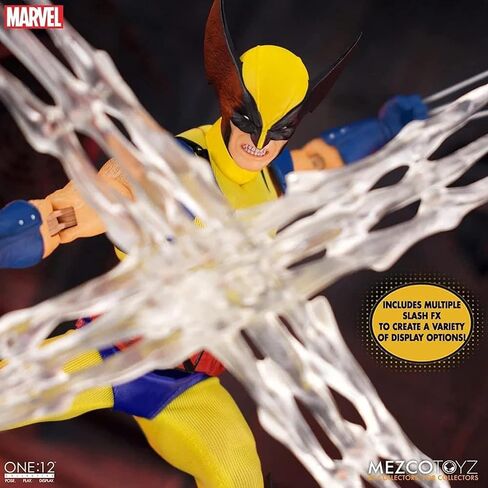 Mezco One: 12 Collective تقدم مجموعة صناديق فولاذية من ولفيرين DLX in Kuwait