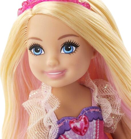 Barbie Dreamtopia Gift Set with Chelsea Princess Doll in Heart Dress, 2 Baby Unicorns and Accessories, Gift for 3 to 7 Year Olds in Saudi Arabia