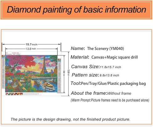 3ABOY Diamond Painting YM040 in Kuwait