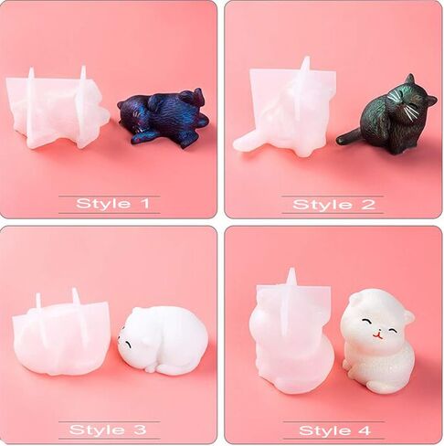 iSuperb 13 Pcs Pendulum Resin Molds, Crystal Pendant Silicone Molds Multi-Facet Gemstone Resin Molds Jewelry Mold Ornament Mold for Necklace Making DIY Craft Bead Caps in Saudi Arabia