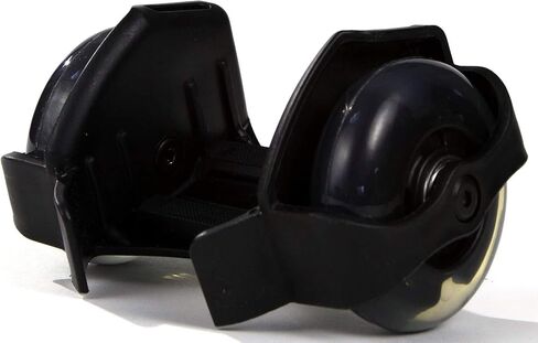 Skate Buds Strap-on Heel Skates - 1 Pair (Black) in Saudi Arabia