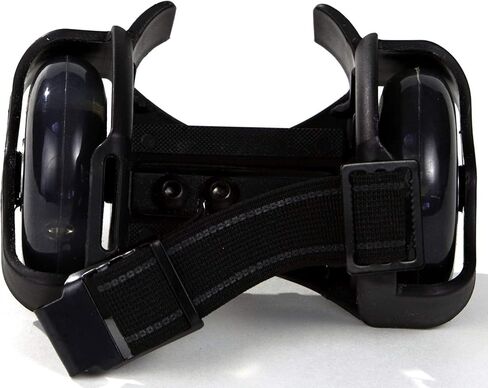 Skate Buds Strap-on Heel Skates - 1 Pair (Black) in Saudi Arabia