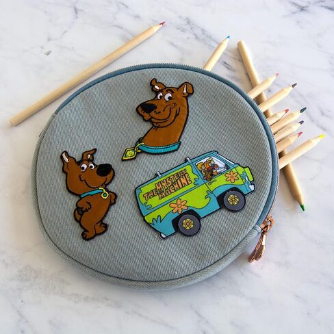 رقعة مزخرفة بالكي من Simplicity Scrappy-Doo للملابس والسترات وحقائب الظهر، مقاس 1.5 بوصة عرض × 3.25 بوصة ارتفاع، متعددة الألوان in Saudi Arabia