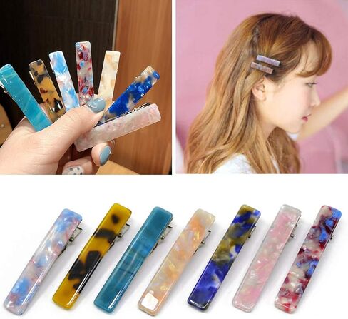 FineInno Barrette Resin Molds DIY Hair Pin Casting Molds,Hair Clip Molds Strip Silicone Molds Jewelry Molds Epoxy Resin Hair Pin,Bookmark in Saudi Arabia