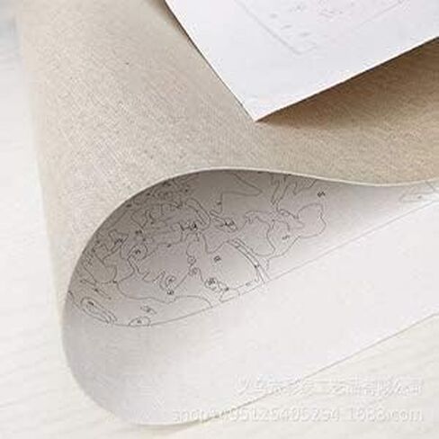 DoMyArt Paint by Number Acrylic Kit On Canvas for Adults Beginner 16X20 Inch (Christmas Snowman) in Kuwait