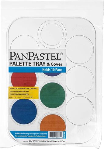 PanPastel 35010 Palette Tray w/Lid - Holds 10 Colors in Saudi Arabia