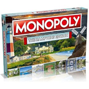 The Hamptons Monopoly, Family Board Game for 2-6 Players Ages 8 and Up in Saudi Arabia