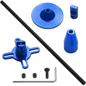 Aluminum Alloy RC GPS Compass Antenna Folding Base Fixed Mount Holder Bracket for RC DIY Quadcopter Multicopter (Blue) in Kuwait