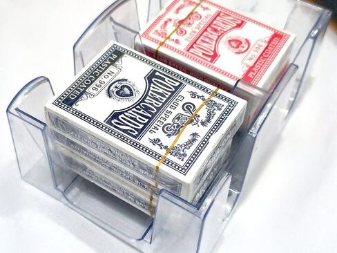 صينية بطاقات دوارة من فونبير مكونة من 6 طاولات - دوارة ناعمة 360 درجة - حامل بطاقات لعب مريح رائع لملحقات كاناستا واليدين والقدمين والتعامل والتخلص منها (صينية مكونة من 6 قطع) in Kuwait