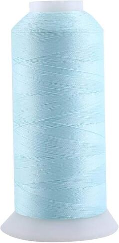 Sewing Thread, A New Type of Textile Sewing Thread That Glows at Night, Suitable for Machine Embroidery/Sewing.(3000 Yards-Yellow) in Kuwait