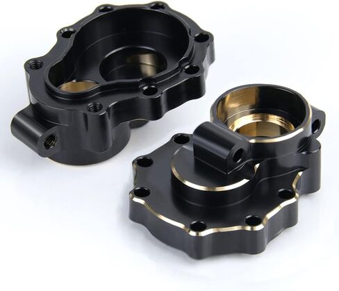 ZIWIJE Brass Rear Inner Portal Cover Housing 2pcs Portal Drive Housing for Traxxas TRX-4 in Kuwait