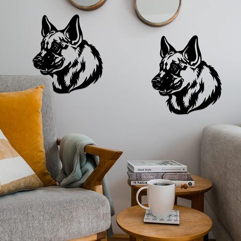 German Shepherd Wall Decor Resin Mold, 12*12 inches German Shepherd Resin Silicone Mold, Unique Resin Molds German Shepherd Head, for Wall Decor, Home Office Decoration, Resin Casting Art Crafts in Kuwait