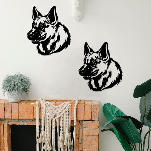 German Shepherd Wall Decor Resin Mold, 12*12 inches German Shepherd Resin Silicone Mold, Unique Resin Molds German Shepherd Head, for Wall Decor, Home Office Decoration, Resin Casting Art Crafts in Kuwait