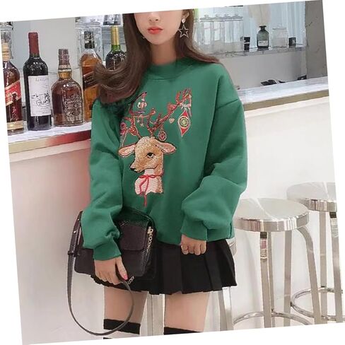 EXCEART التطريز التصحيح 2PCS الملحقات زينت شارة الملحقات ملصقات الشعار بقع الخياطة الحديد على ES للملابس بقع الملابس عيد الميلاد القماش المطرزة بقع in Kuwait