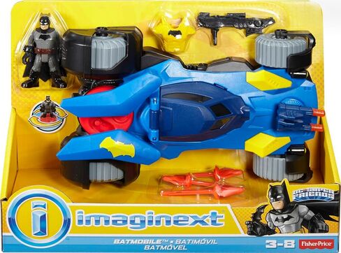 Fisher-Price Imaginext DC Super Friends Batmobile & Batman Figure Set in Saudi Arabia