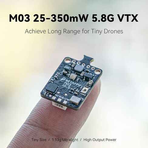 بيتا اف ابي اف M03 فائق الخفة وطاقة خرج عالية 25-350mW 5.8G VTX مع نوع IPX من الهوائي يوفر صورة ثابتة ونقل قوي متوافق مع طائرة درون اكسبريس ال ار اس 2.4G 65-85 ملم in Kuwait