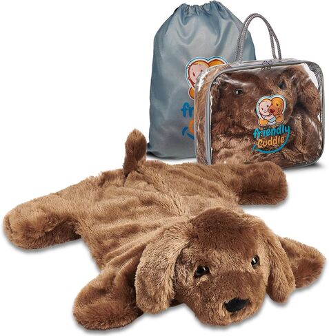 Weighted Lap Blanket for Kids & Adults – Max Kids Weighted Blanket – ASD, Sensory Processing Weighted Stuffed Animals Dog Toy – Microwavable Weighted Lap Pad for Kids, 5 Lbs. by Friendly Cuddles in Saudi Arabia