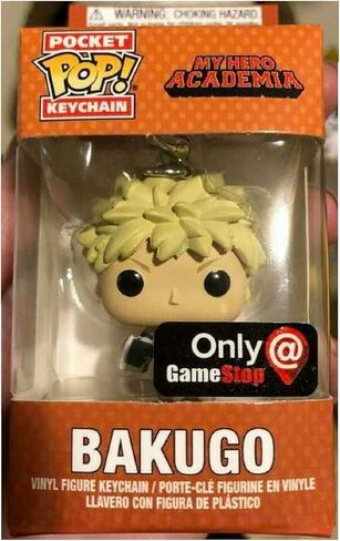 Funko Pocket Pop! Bakugo Keychain Keyring Exclusive in Saudi Arabia