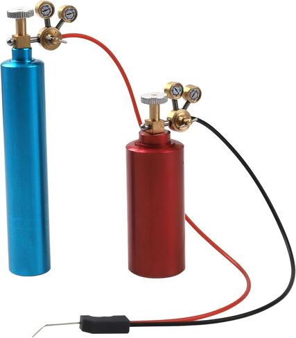 HIRCQOO 1/10 RC Simulation Mini Metal Nitrogen Bottle Compatible with Traxxas TRX-4 Tamiya CC01 Axial SCX10 D90 Redcat HSP 90046 D110 1/10 RC Crawler Truck in Saudi Arabia