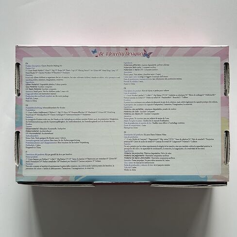 Eleanore's Diary Make Your Own Bracelets, Unicorn Parent-Child Interaction Gift, Jewellery Making Set, Bracelet Making Kit with Bracelets/Resin/Glitter, Jewellery Crafts, Gifts for Family in Kuwait