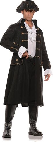 زي القرصان الأسود كابتن دارك ووتر من أندر رابس للرجال in Kuwait
