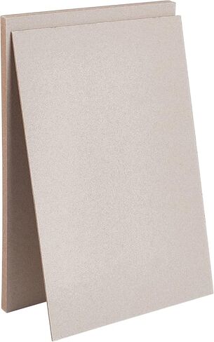 PH PandaHall 11.7 x 8.2 Inch Book Board, 6pcs 2mm Rectangle Binders Board for Book Binding Book Cover Heavy Weight Brown Kraft Cardboard Paper Board for Scrapbooking Picture Frame Backing Invitations in Saudi Arabia