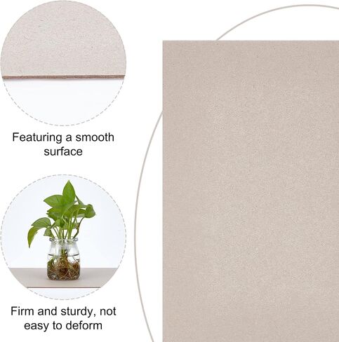 PH PandaHall 11.7 x 8.2 Inch Book Board, 6pcs 2mm Rectangle Binders Board for Book Binding Book Cover Heavy Weight Brown Kraft Cardboard Paper Board for Scrapbooking Picture Frame Backing Invitations in Saudi Arabia