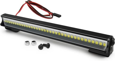 Zolikar RC Stainless Steel Roof Rack Luggage Rack with Lights Bar Set for SCX10 III Upgrades JLU AXI03007 Parts 1/10 RC Crawler Car in Saudi Arabia