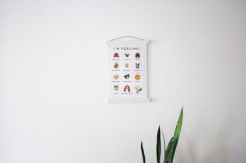 Brighter Fun Feelings Chart: Cats Children's Classroom Bedroom Nursery Poster in Kuwait