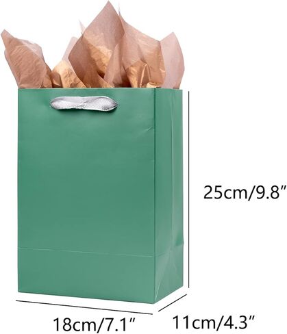 ysmile Christmas Green Gift Bag for Women Large 14" Anniversary Bag in Kuwait