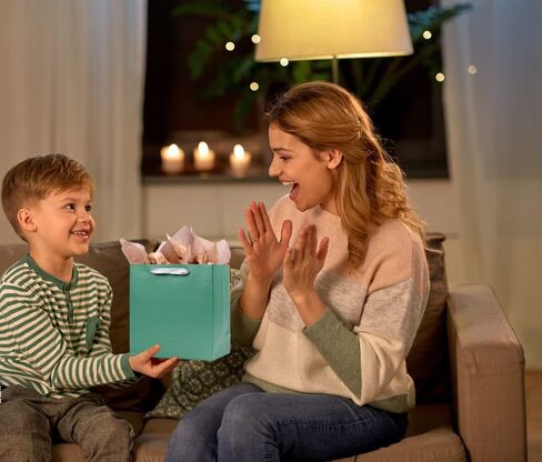 ysmile Christmas Green Gift Bag for Women Large 14" Anniversary Bag in Kuwait