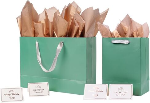 ysmile Christmas Green Gift Bag for Women Large 14" Anniversary Bag in Kuwait