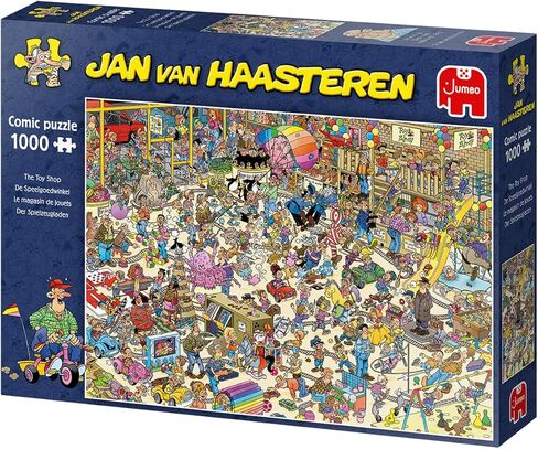 جمبو مجموعة احجية الصور المقطوعة من جان فان هاستيرين ذا توي شوب (1000 قطعة) in Kuwait