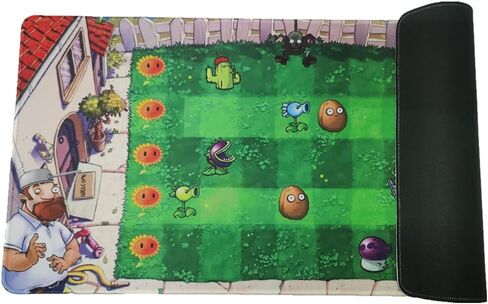 Plants Battle Map Toy PVC Zombies Game Plan Mat Plush Figures Scene Map PVZ Toys Mouse Pad in Saudi Arabia