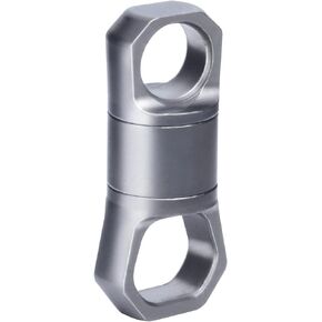 Autuveen Titanium Swivel Key Ring,Heavy Duty Swivel Keyrings for Keys,Swivel Clasp Connectors Keychain Accessories for DIY Crafts Jewelry Making in Kuwait