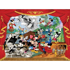 Ceaco - Silver Select - D100 - Micky Through The Years - 1000 Piece Jigsaw Puzzle for Adults Challenging Puzzle Perfect for Game Nights - Finished Size 26.75 x 19.75 in Saudi Arabia