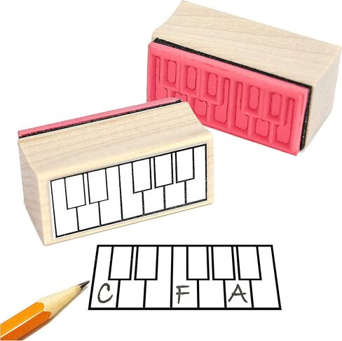 عبوة هدية بختم مطاطية معلم بيانو in Kuwait