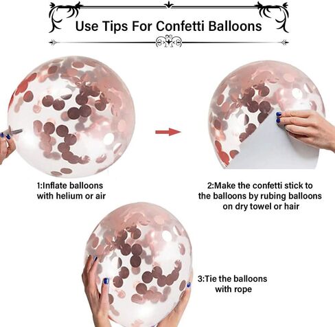 Santonila 34th Birthday Party Set-I am 34 Bitches Funny Banner Confetti Rose Gold Balloons for Girls 34 Years Old Birthday Decorations in Kuwait