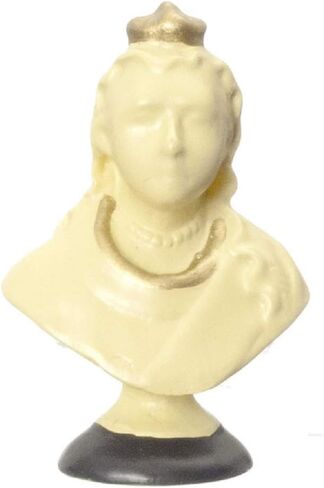 Dolls House Queen Victoria Bust Miniature Ornament 1:12 Scale Accessory in Saudi Arabia