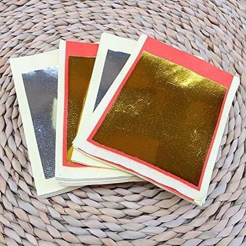 Chinese Joss Paper - Gold and Silver Foil (Pack of 90) in Kuwait