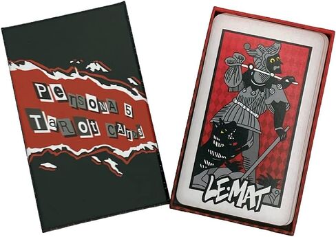 Persona 5 - بطاقات Royal Tarot - مجموعة بطاقات كاملة مكونة من 78 بطاقة + إضافات in Saudi Arabia