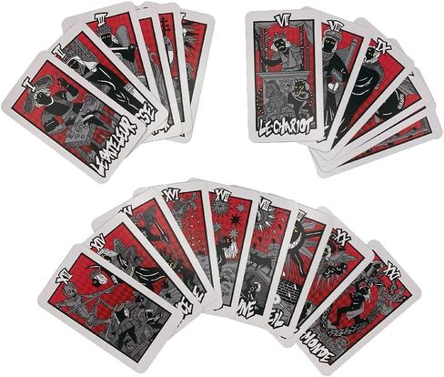 Persona 5 - بطاقات Royal Tarot - مجموعة بطاقات كاملة مكونة من 78 بطاقة + إضافات in Saudi Arabia