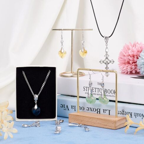 Craftdady 12 قطعة من الفضة الاسترليني كفالات قرصة & كبس على الكفالات للمعلقات، قرصة كليب موصلات المجوهرات المعلقات المشبك وصلات شماعات موصلات لصنع المجوهرات الساحرة المتدلية in Kuwait