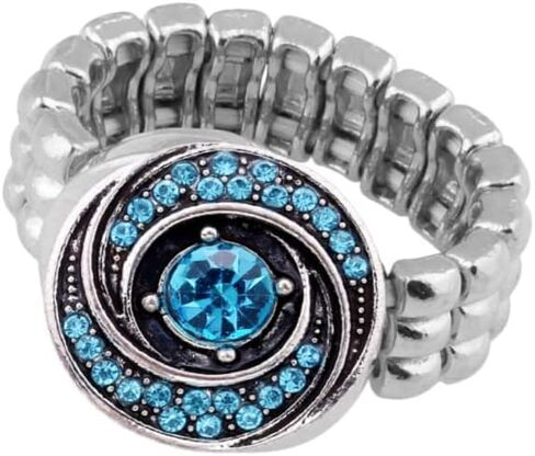 حلقة ممتدة من Dragonfly Spirit Designs Snap Charm للأزرار القياسية مقاس 20 مم in Saudi Arabia